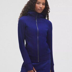 Lululemon Scuba Full-Zip Hoodie-Deep Sea Blue-NWT